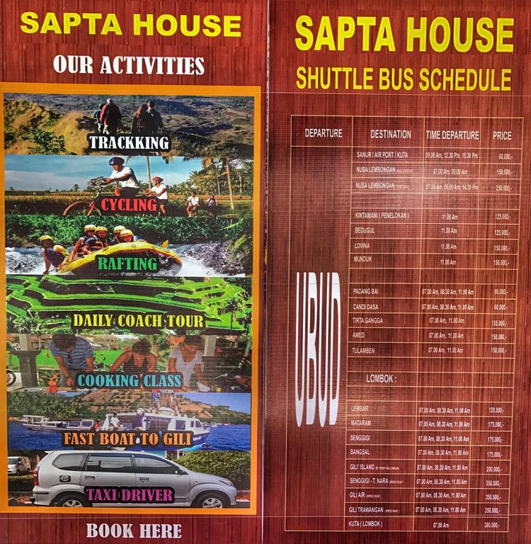Sapta House Ubud Exteriör bild